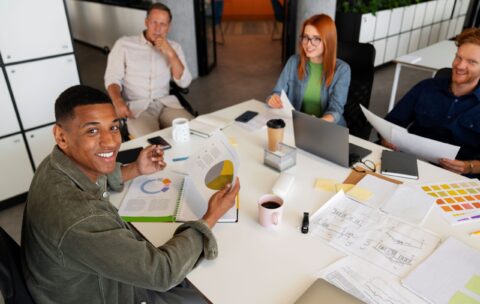 man-wheelchair-having-inclusive-office-job