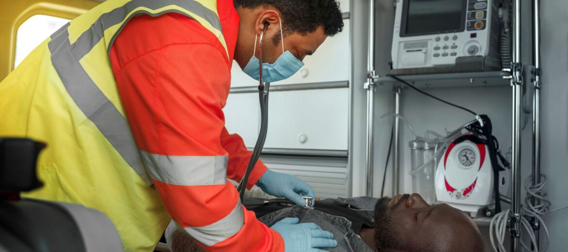 side-view-paramedic-checking-victim